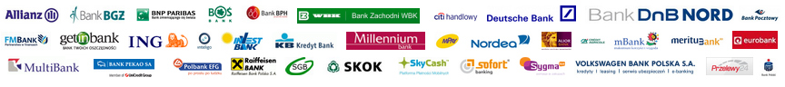 Umożliwiamy szybkie płatności internetowe za pomocą serwisu Transferuj.pl, do wyboru jest aż 40 banków i płatności kartami VISA/MASTERCARD